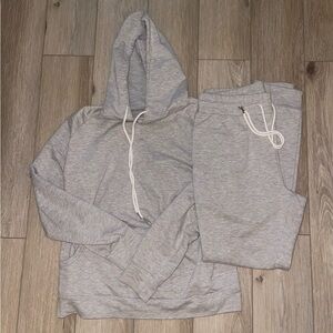 Amazon Gray Hoodie and Joggers Set